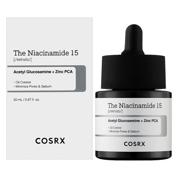 سرم ضدجوش و منافذ نیاسینامید کوزارکس Cosrx The Niacinamide 20Ml