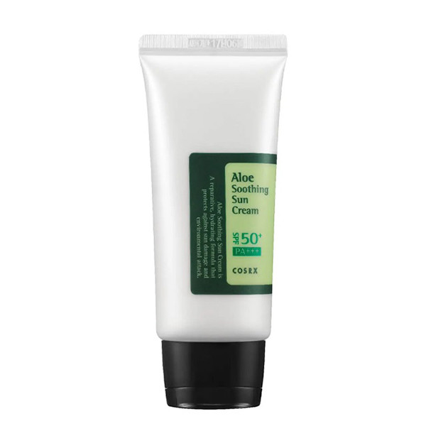 کرم ضد آفتاب بیرنگ آلوئه ورا کوزارکس Cosrx Aloe Soothing Sun Cream Spf 50