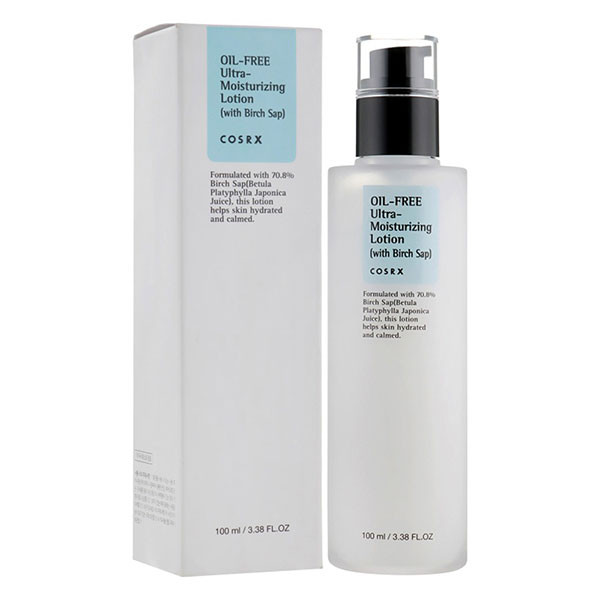 لوسیون مرطوب کننده و آبرسان کوزارکس Cosrx Oil Free Ultra Moisturizing Lotion 100Ml