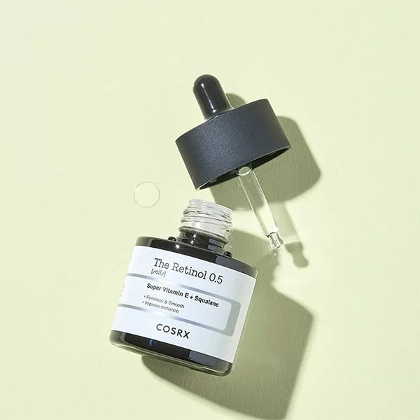 سرم ضد چروک و جوان ساز رتینول کوزارکس Cosrx The Retinol Super Vitamin E Squalane 20Ml