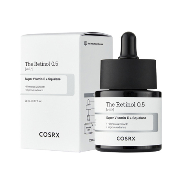 سرم ضد چروک و جوان ساز رتینول کوزارکس Cosrx The Retinol Super Vitamin E Squalane 20Ml