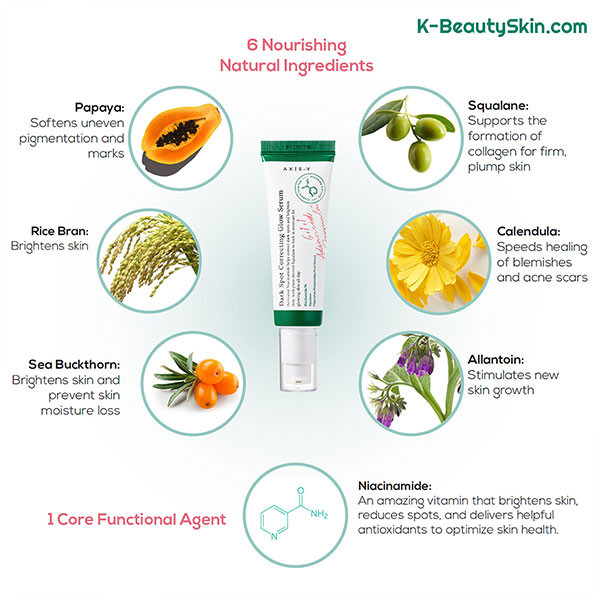 سرم ضد لک و روشن کننده اکسیس وای Axis Y Dark Spot Correcting Glow Serum 50Ml