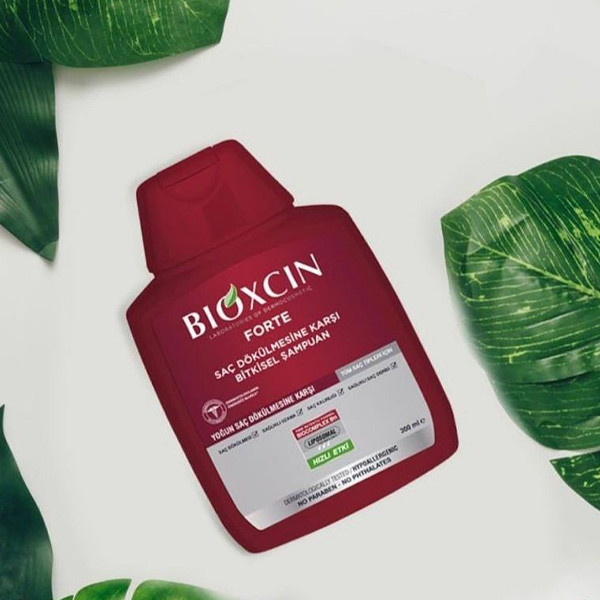 شامپو ضد ریزش انواع مو فورت بیوکسین Bioxcin Forte Herbal Shampoo 300Ml