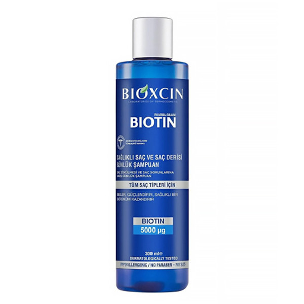 شامپو ضد ریزش و ضد شوره بیوکسین بیوتین Bioxcin Biotin Sampuan
