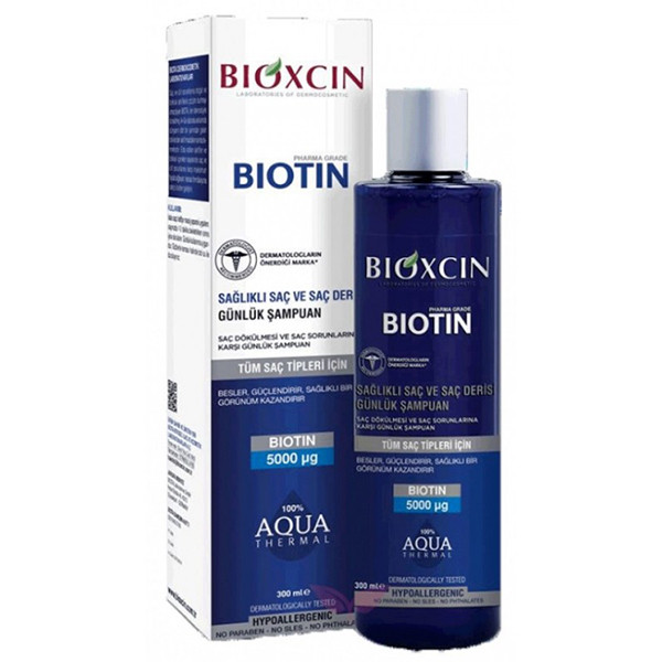 شامپو ضد ریزش و ضد شوره بیوکسین بیوتین Bioxcin Biotin Sampuan