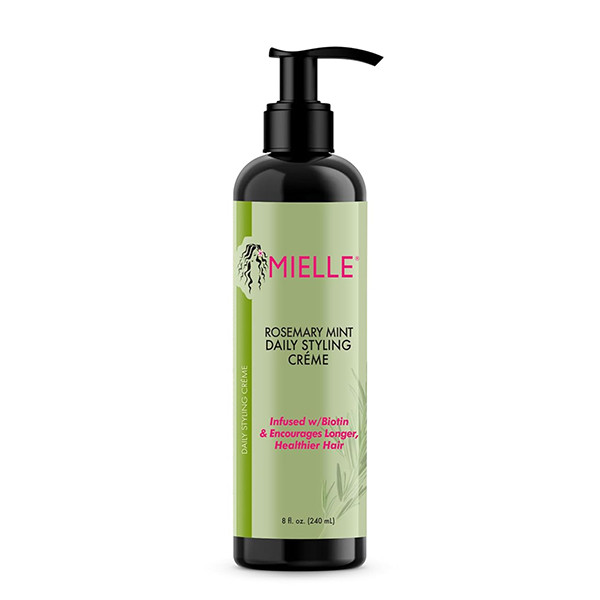 کرم مو حالت دهنده روزانه رزماری میله Mielle Rosemary Mint Daily Styling Creme 240Ml
