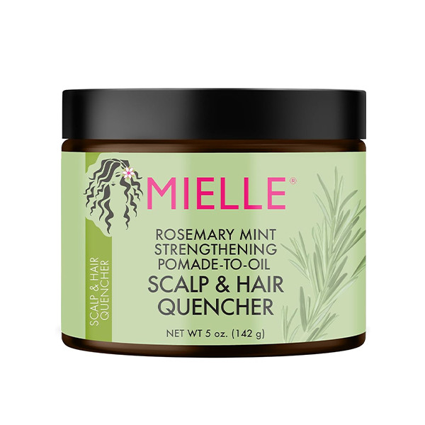 کرم مو نعنا و رزماری میله Mielle Rosemary Mint Strengheting Pomade To Oil 142g