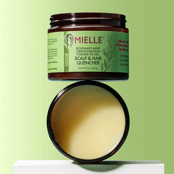کرم مو نعنا و رزماری میله Mielle Rosemary Mint Strengheting Pomade To Oil 142g