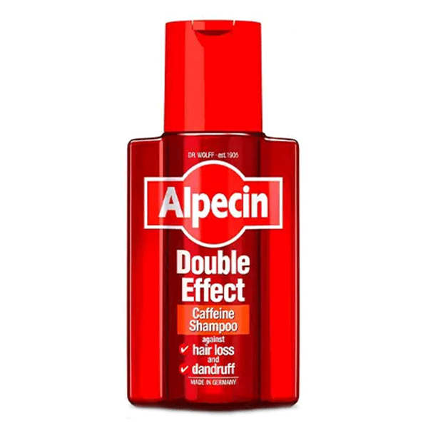 شامپو ضد ریزش کافئین دابل افکت آلپسین Alpecin double effect caffeine shampoo 200Ml