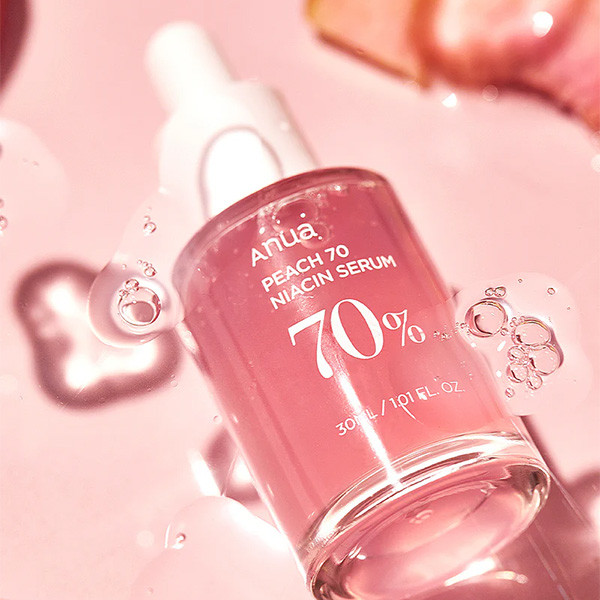 سرم روشن کننده هلو و نیاسینامید آنوا Anua Peach 70 Niacin Serum 30Ml