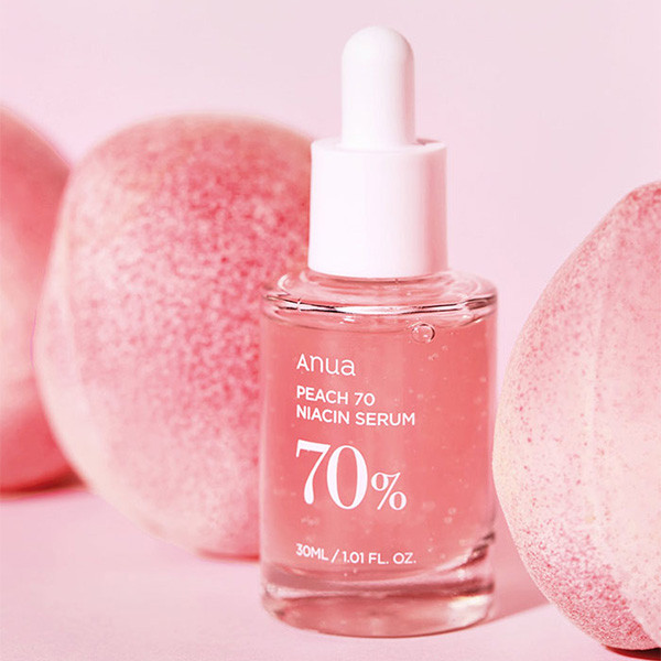 سرم روشن کننده هلو و نیاسینامید آنوا Anua Peach 70 Niacin Serum 30Ml