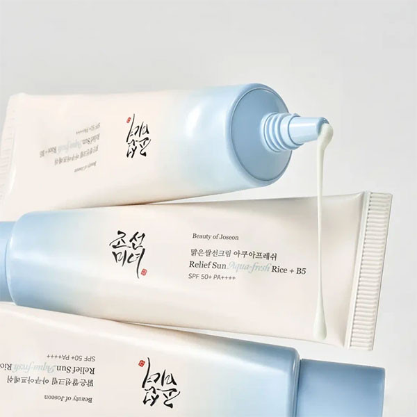 کرم ضد آفتاب برنج آکوا بیوتی آف جوسان Beauty Of Joseon Relief Sun Aqua Fresh Rice Spf 50