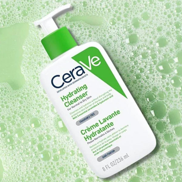 ژل شوینده پوست نرمال تا خشک سراوی Cerave Hydrating Cleanser 236ml