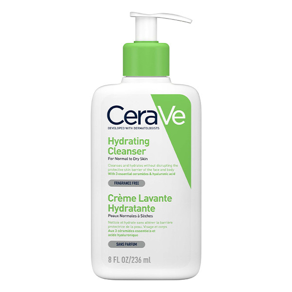 ژل شوینده پوست نرمال تا خشک سراوی Cerave Hydrating Cleanser 236ml