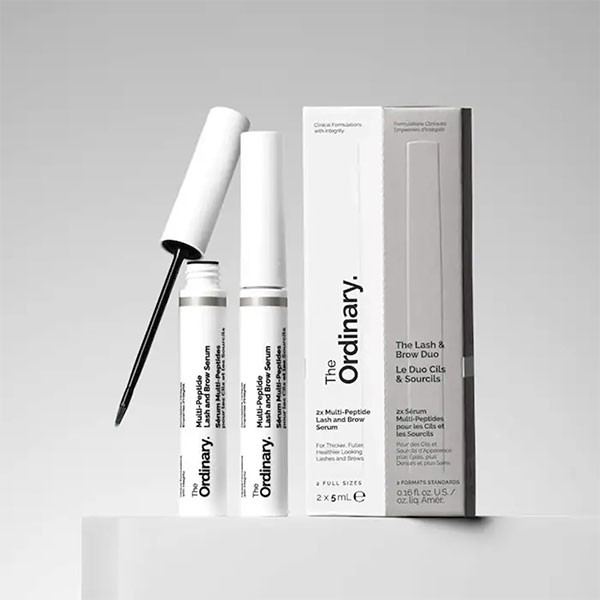 سرم دو قلو تقویت مژه و ابرو اوردینری Ordinary Multi Peptide Lash & Brow Serum